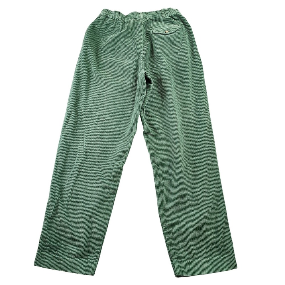Talbots Petites Corduroy Pants Women‎ Size 8 Rich Green Straight Leg Casual